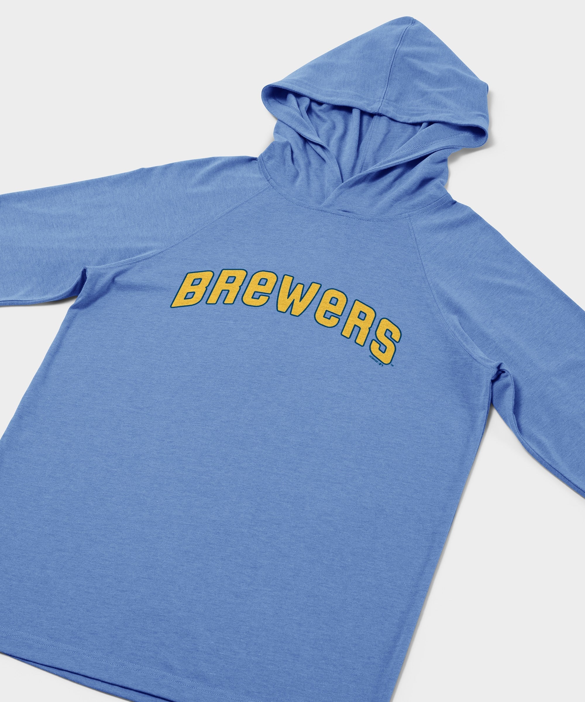 Milwaukee Brewers Jersey Logo '70 Lightweight Hoodie