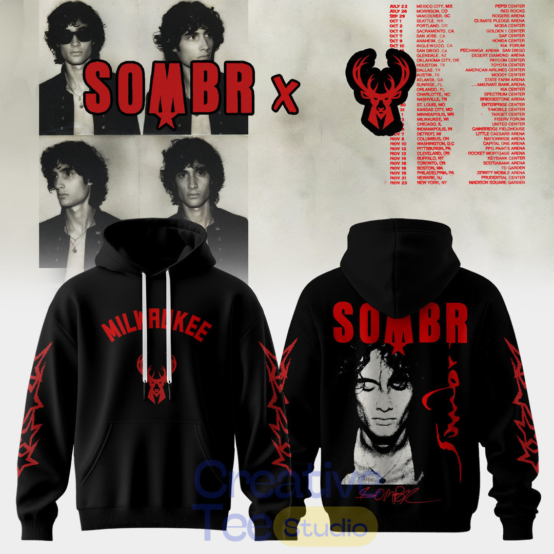 Milwaukee Bucks x SOMBR “You Are The Reason Tour” Special Hoodie