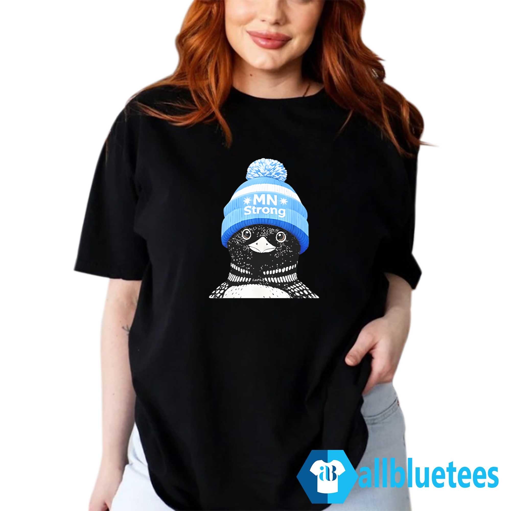Minnesota Strong Liam Conejo Ramos Blue Bunny Hat Shirt