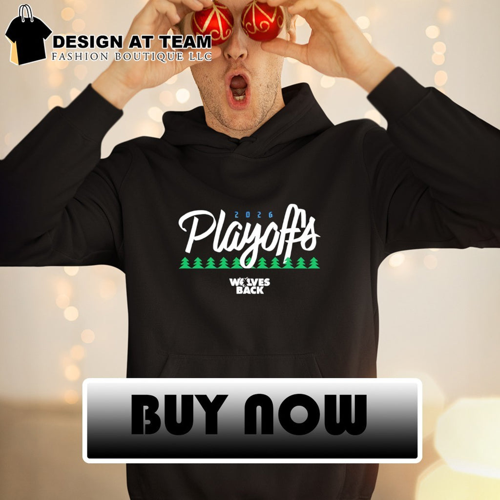Minnesota Timberwolves Basketball 2026 Playoffs Wolves Back shirt
