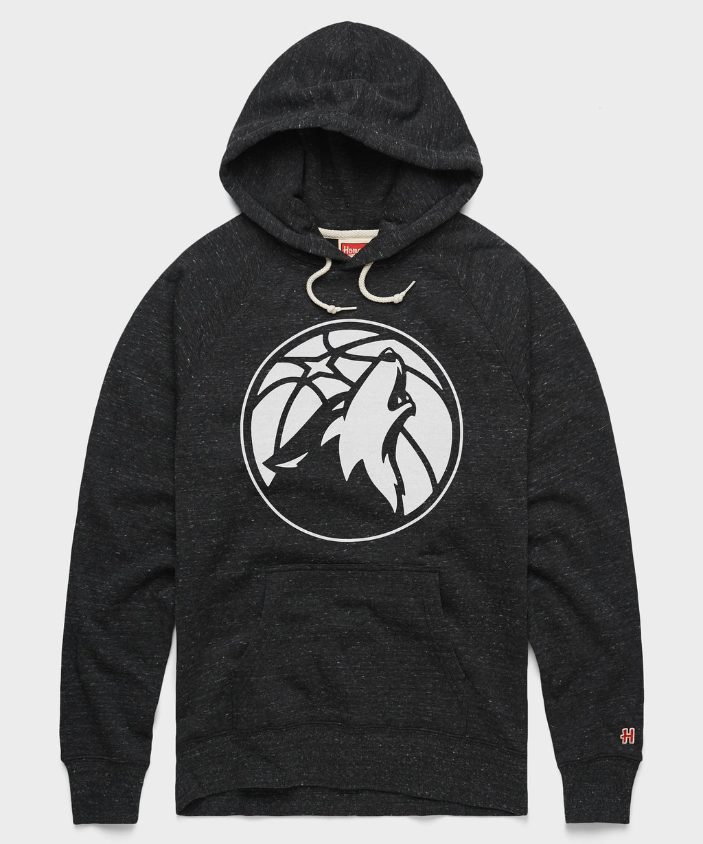 Minnesota Timberwolves Blacktop Logo Hoodie
