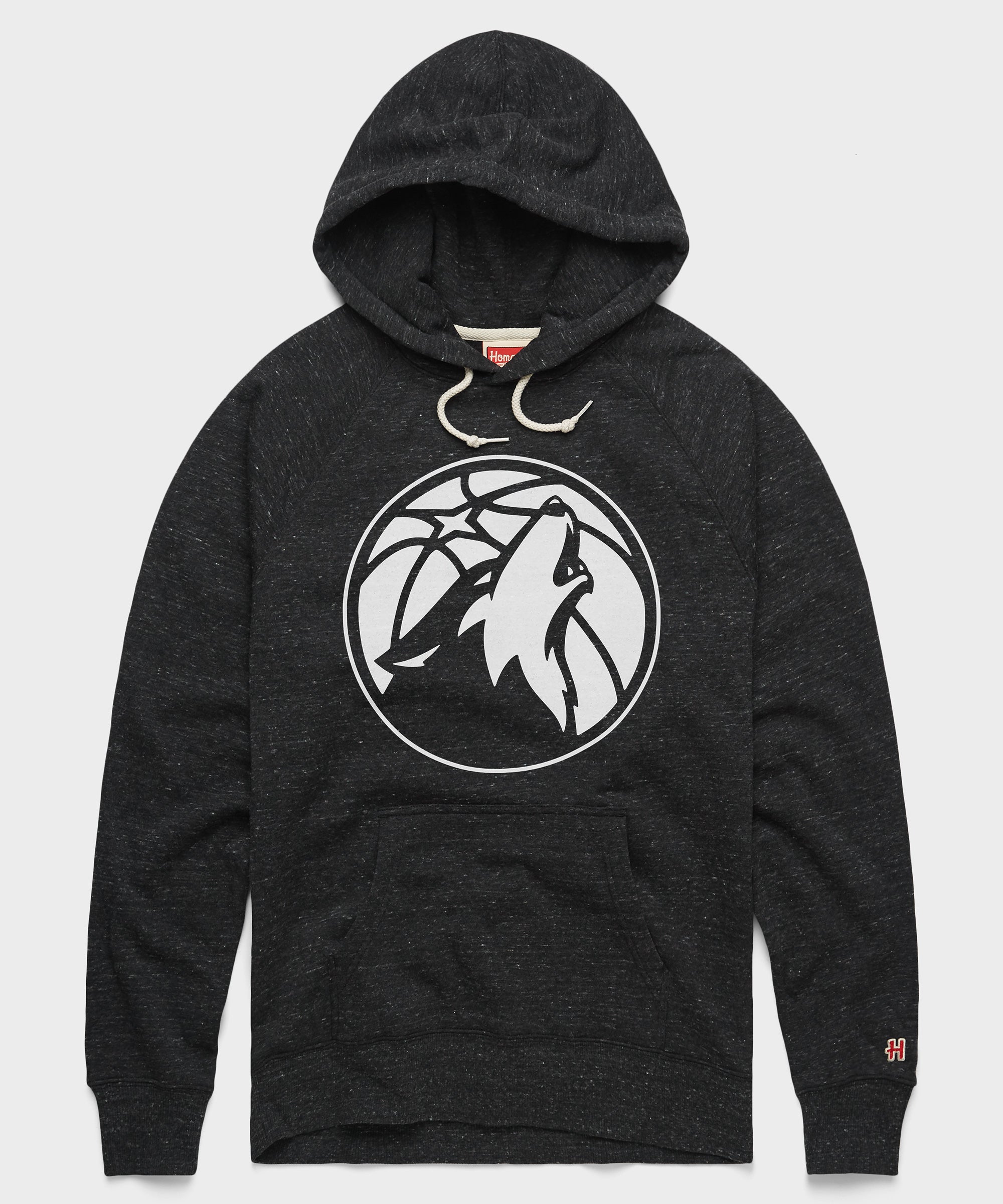 Minnesota Timberwolves Blacktop Logo Hoodie