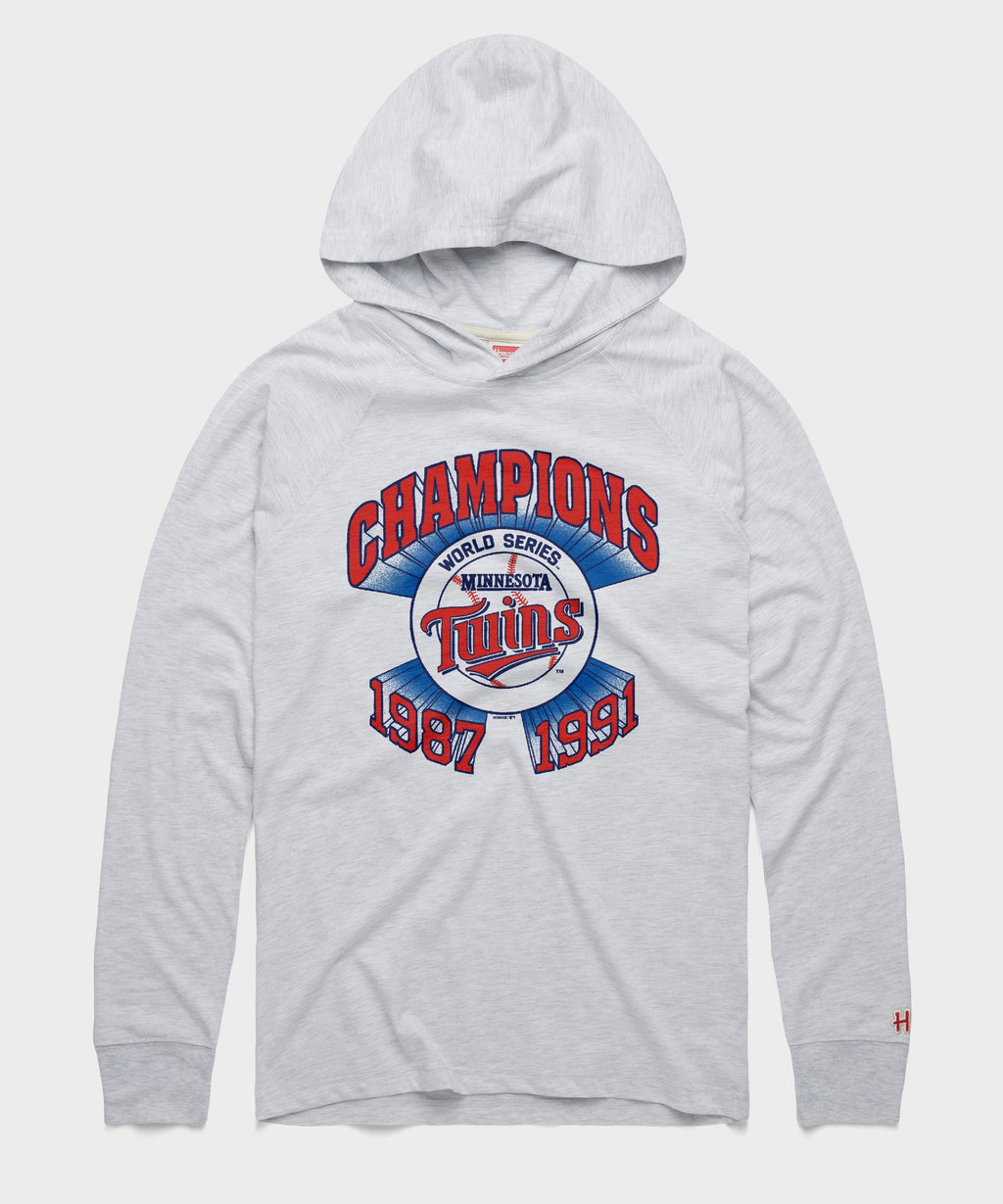 Minnesota Twins World Series Champs Lightweight Hoodie