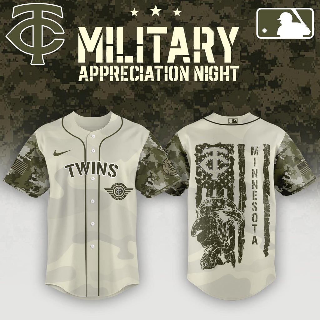 Minnesota Twins Armed Forces Day Jersey
