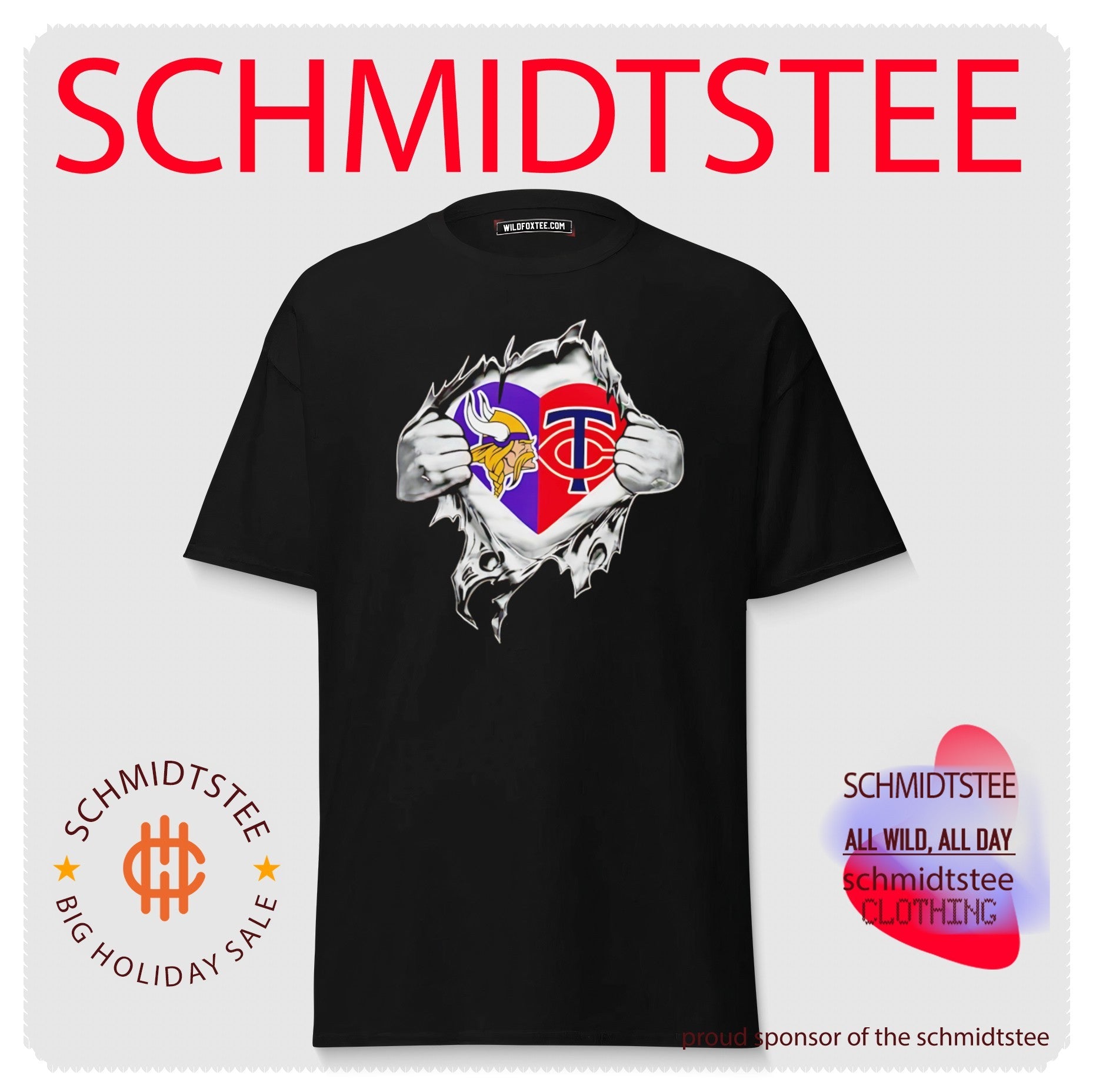 Minnesota Vikings and Minnesota Twins It Is in My Heart shirt