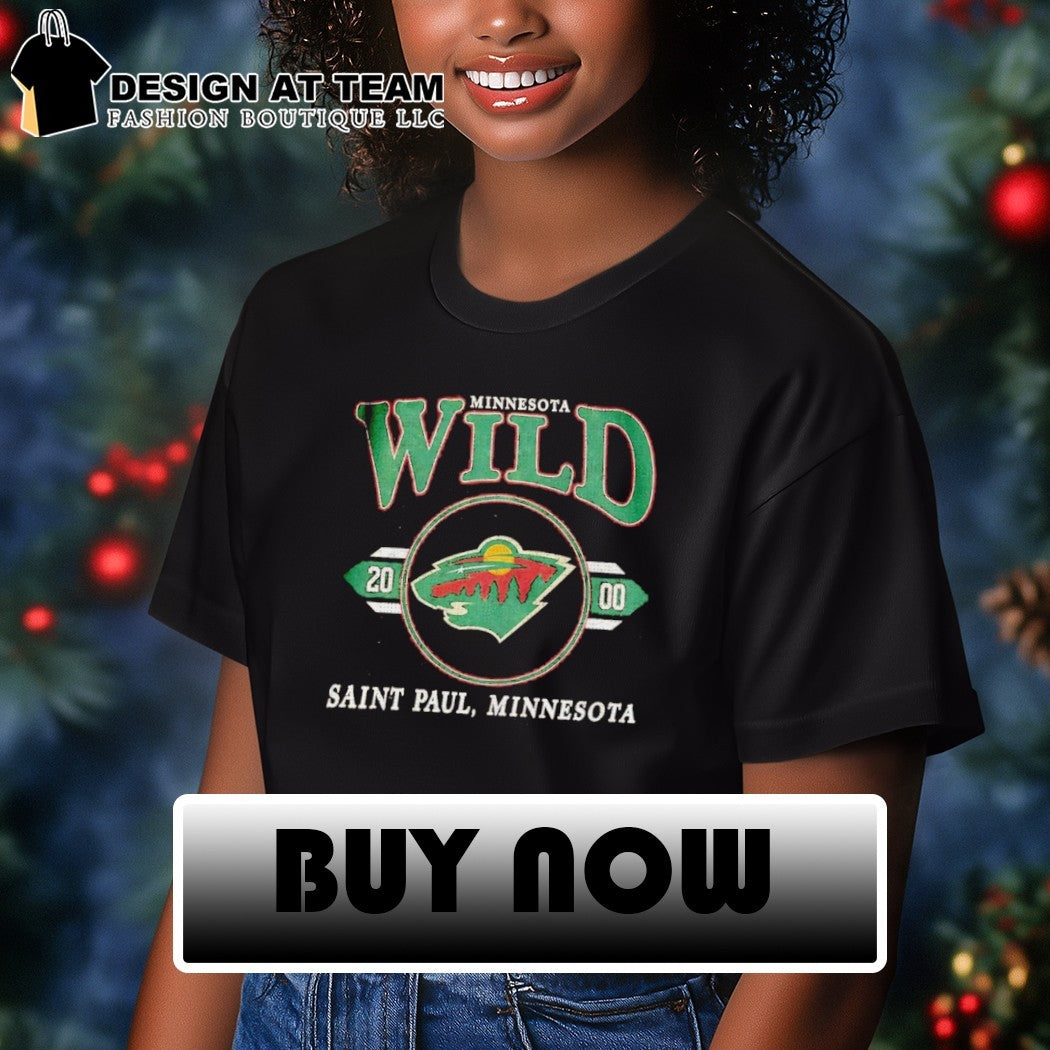 Minnesota Wild Hockey Saint Paul Minnesota 2000 shirt