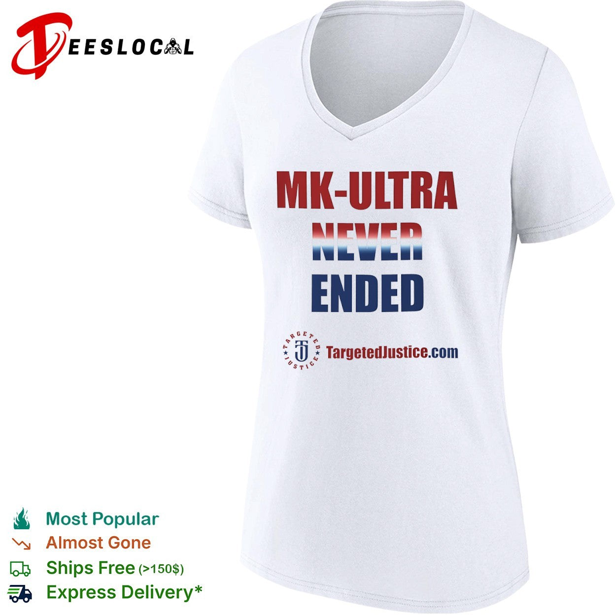 Mk Ultra Never Ended Targeted Justice shirt