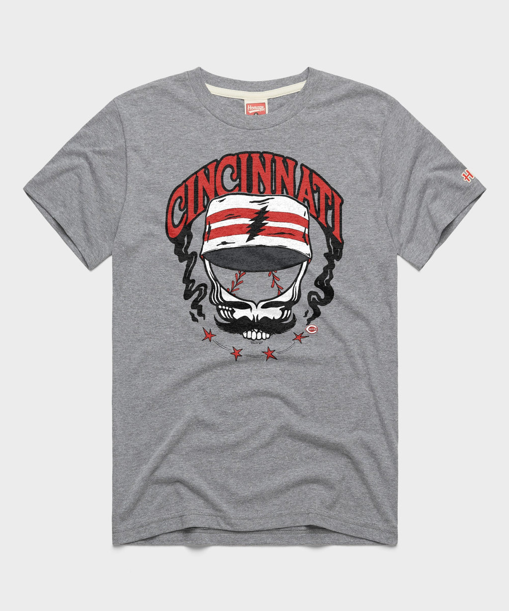 MLB x Grateful Dead x Reds Skull