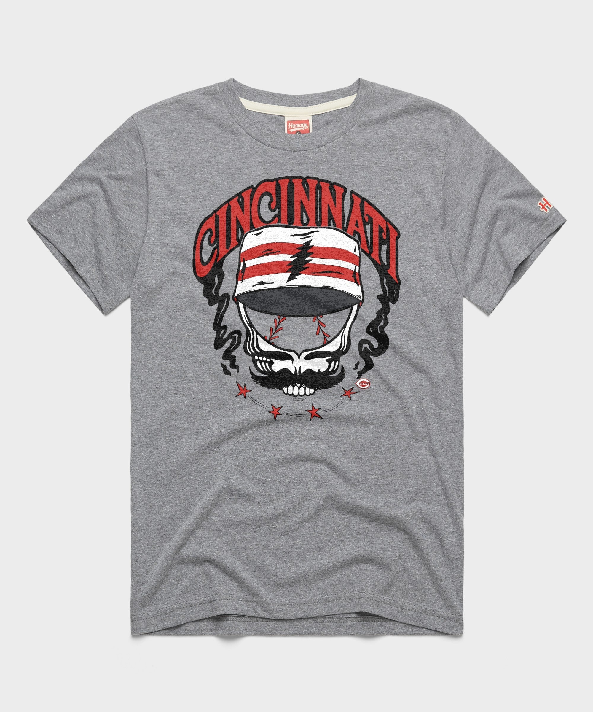 MLB x Grateful Dead x Reds Skull