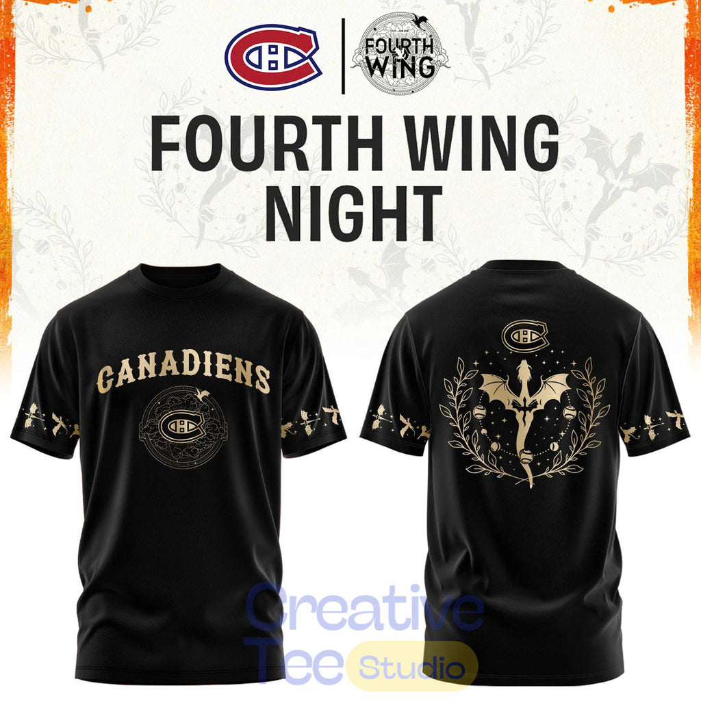 Montreal Canadiens Fourth Wings Night Limited Edition Hoodie