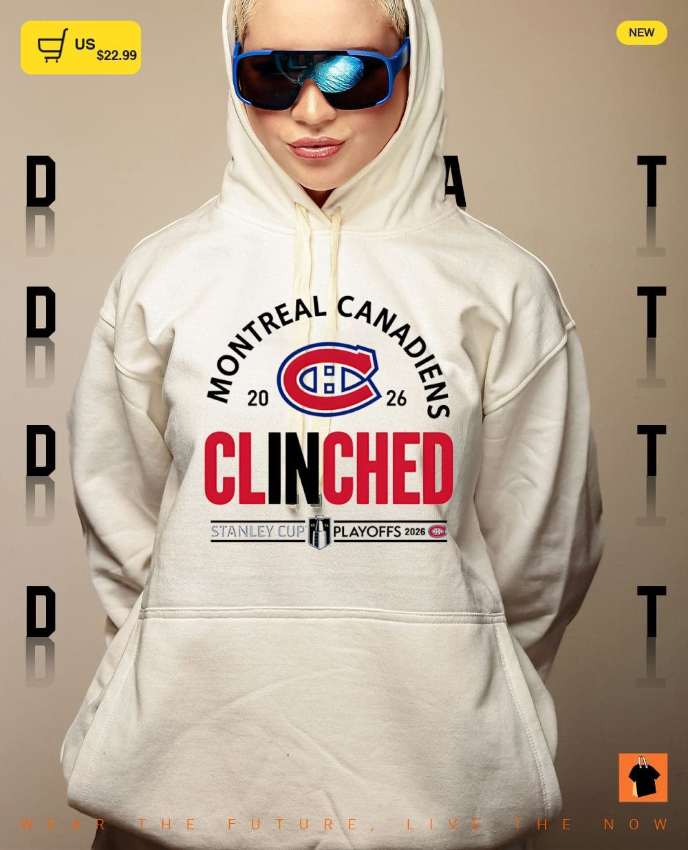 Montreal Canadiens Hockey Clinched Stanley Cup Playoffs 2026 shirt