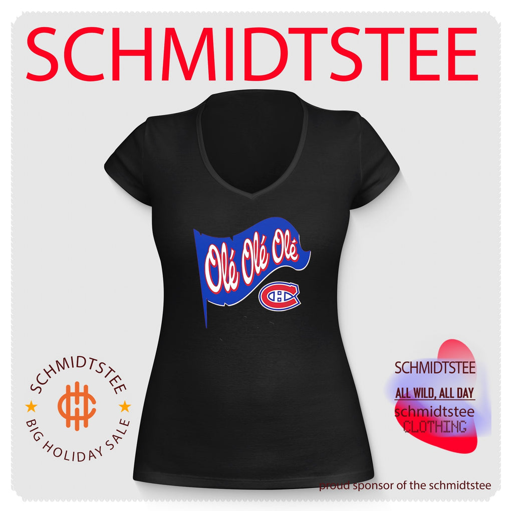 Montréal Canadiens Olé Olé Olé flag shirt