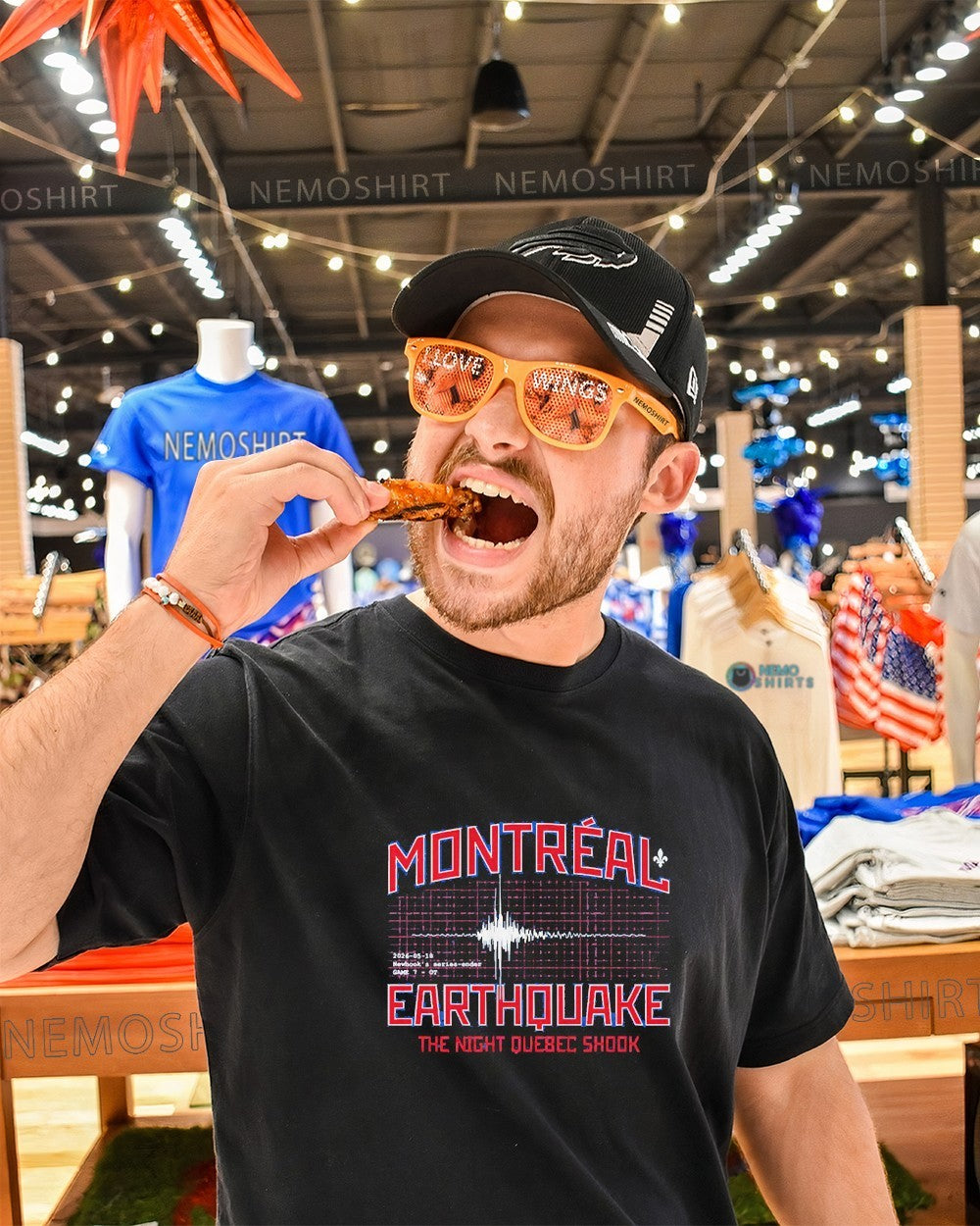Montreal Earthquake the night Quebec shook shirt