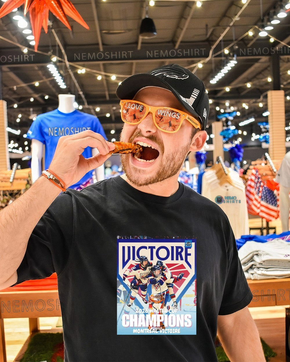 Montreal Victoire 2026 Walter Cup champions shirt