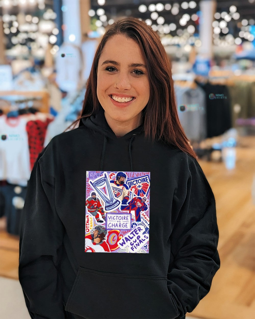 Montreal Victoire vs Ottawa Charge 2026 PWHL the Walter Cup Finals shirt
