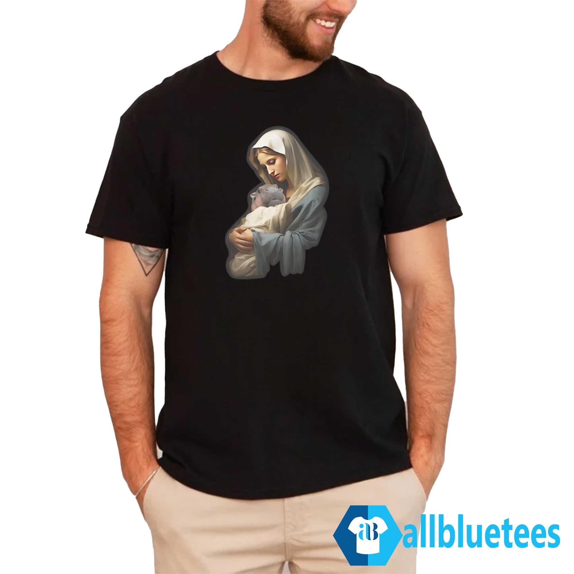 Mother Mary Moo Deng Shirt
