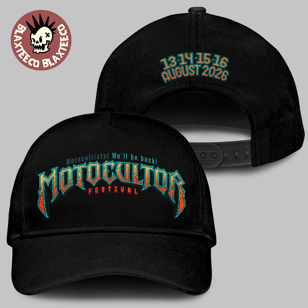 Motocultor Festival 2026 In Carhaix France From 13 To 16 August 2026 Logo Cap Hat Snapback