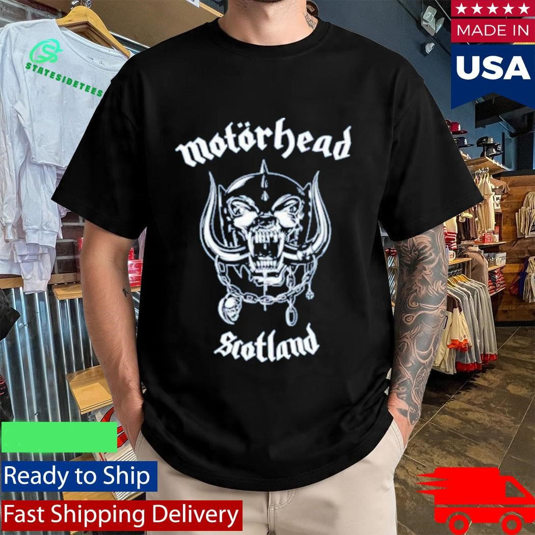 Motorhead World Cup Scotland Shirt