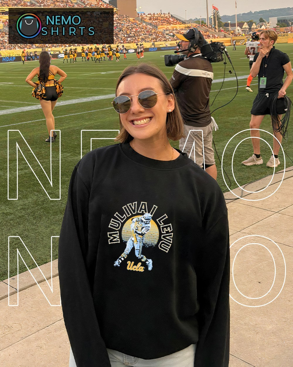 Mulivai Levu Ucla Bruins softball player shirt
