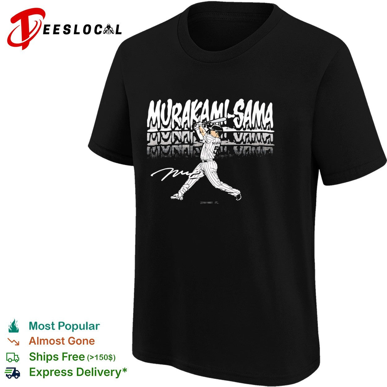 Munetaka Murakami Yakult Swallows Nippon Professional Chicago White Sox Baseball shirt
