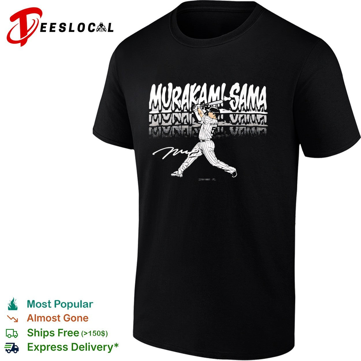 Munetaka Murakami Yakult Swallows Nippon Professional Chicago White Sox Baseball shirt