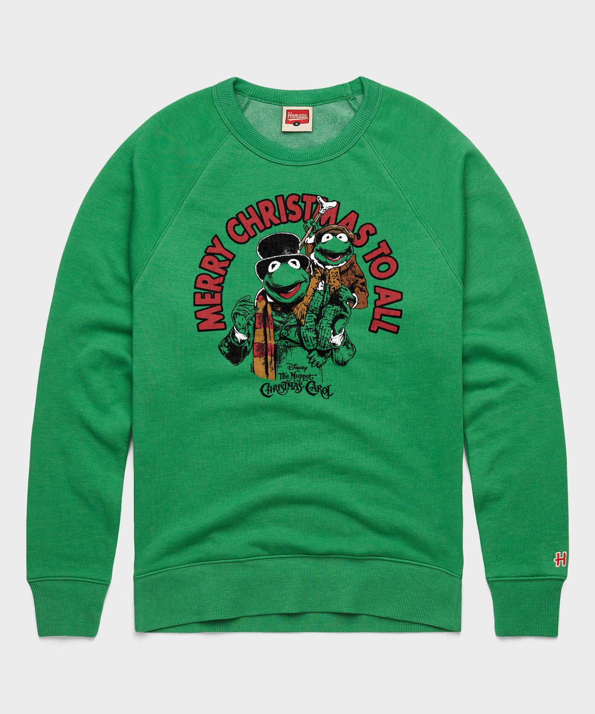 Muppets Merry Christmas To All Crewneck