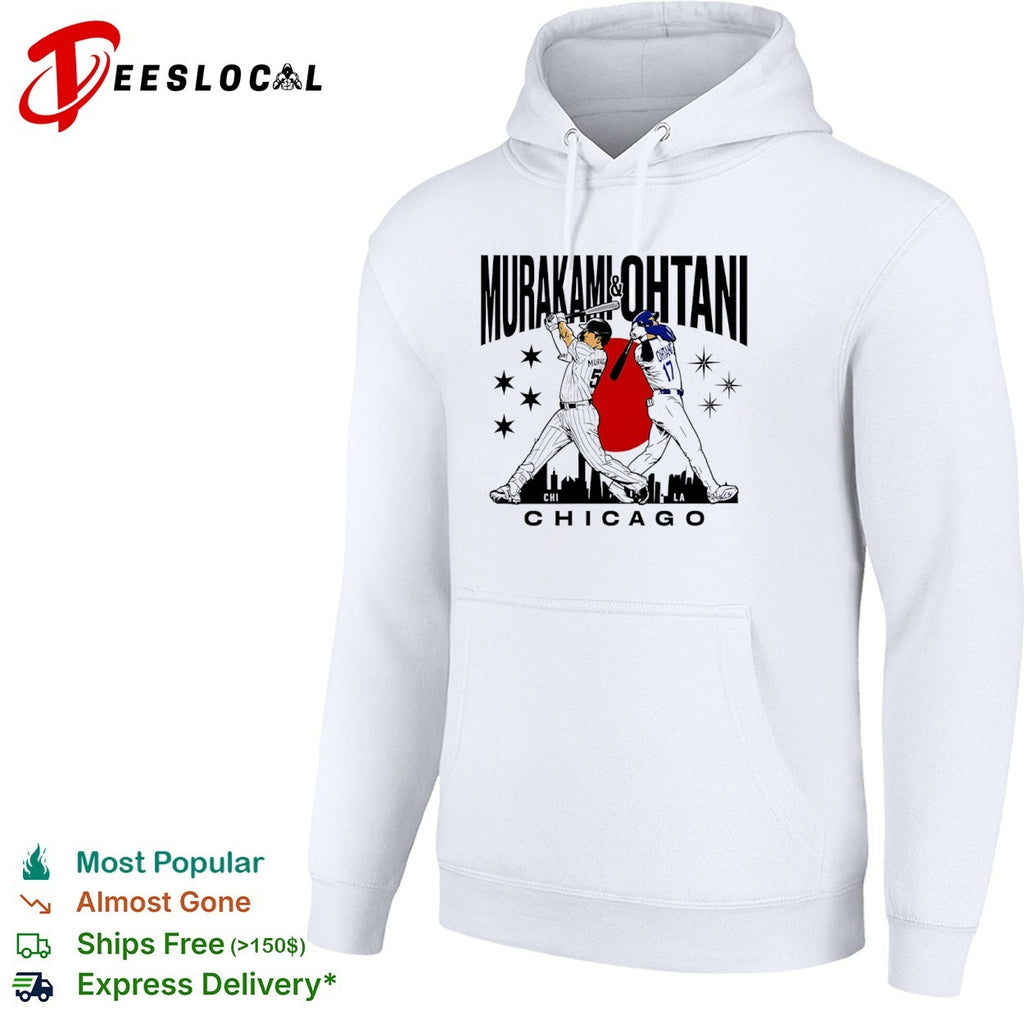 Murakami Chicago White Sox and Ohtani Los Angeles Dodgers MLB shirt