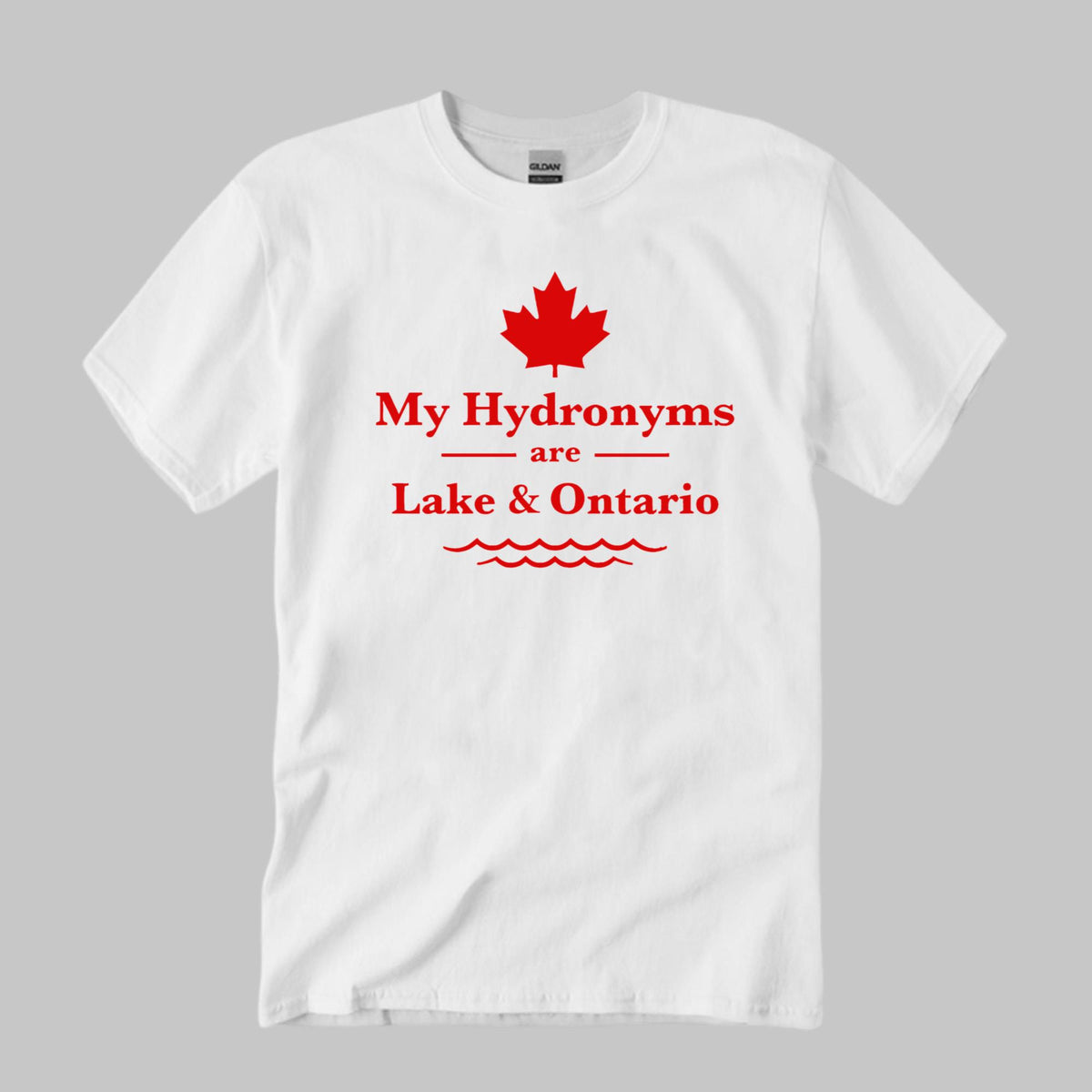 My Hydronyms Are Lake And Ontario Shirt