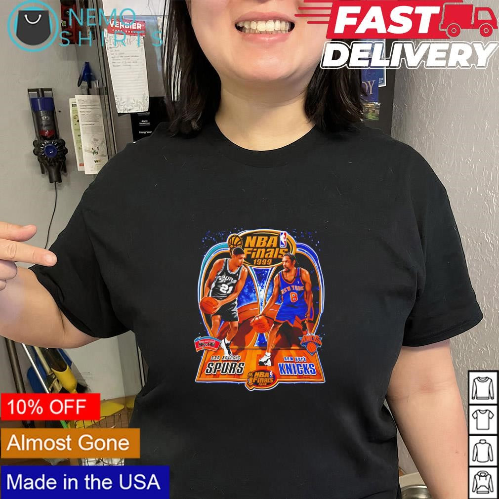 NBA Finals 1999 matchup San Antonio Spurs and the New York Knicks shirt