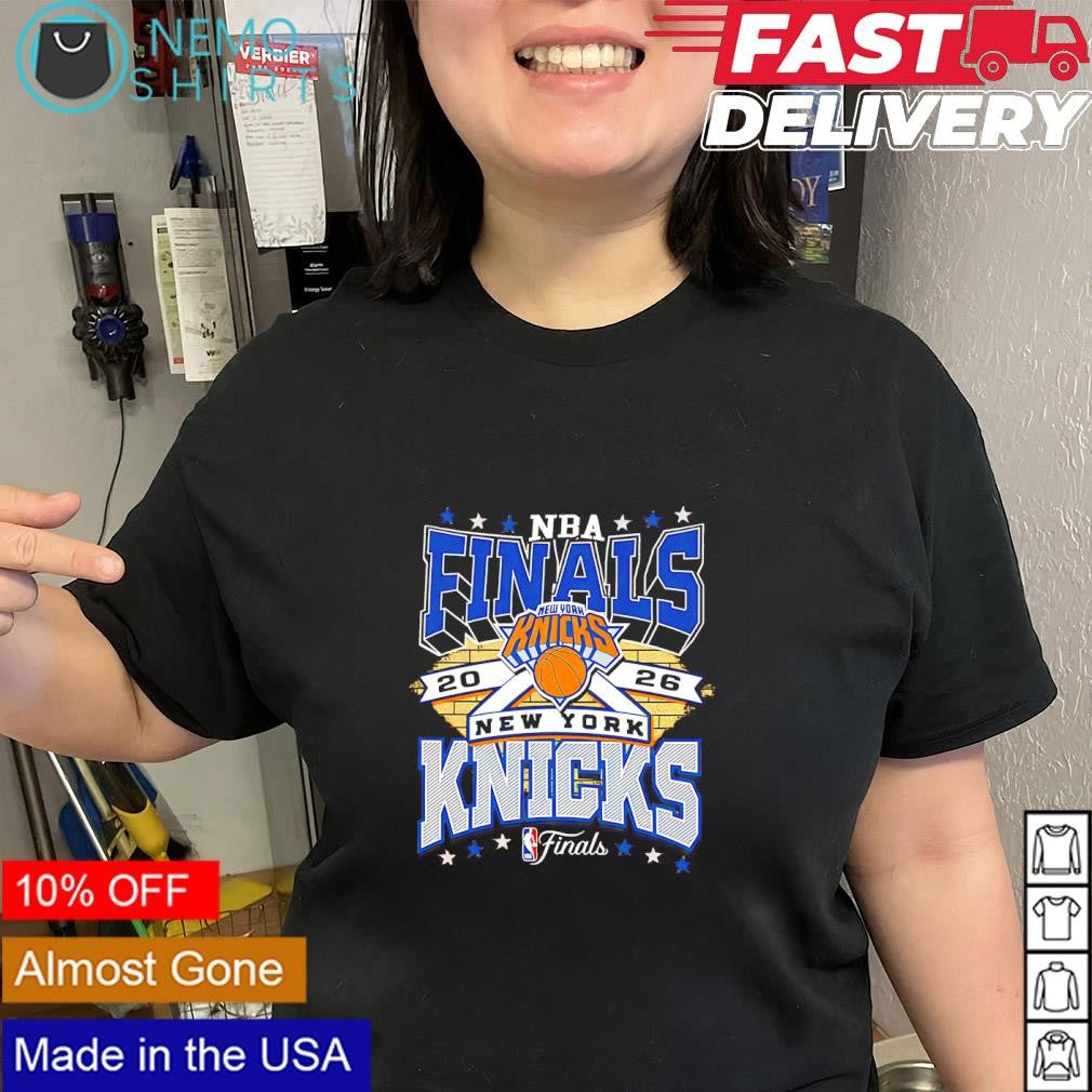 NBA Finals 2026 New York Knicks collage logo shirt