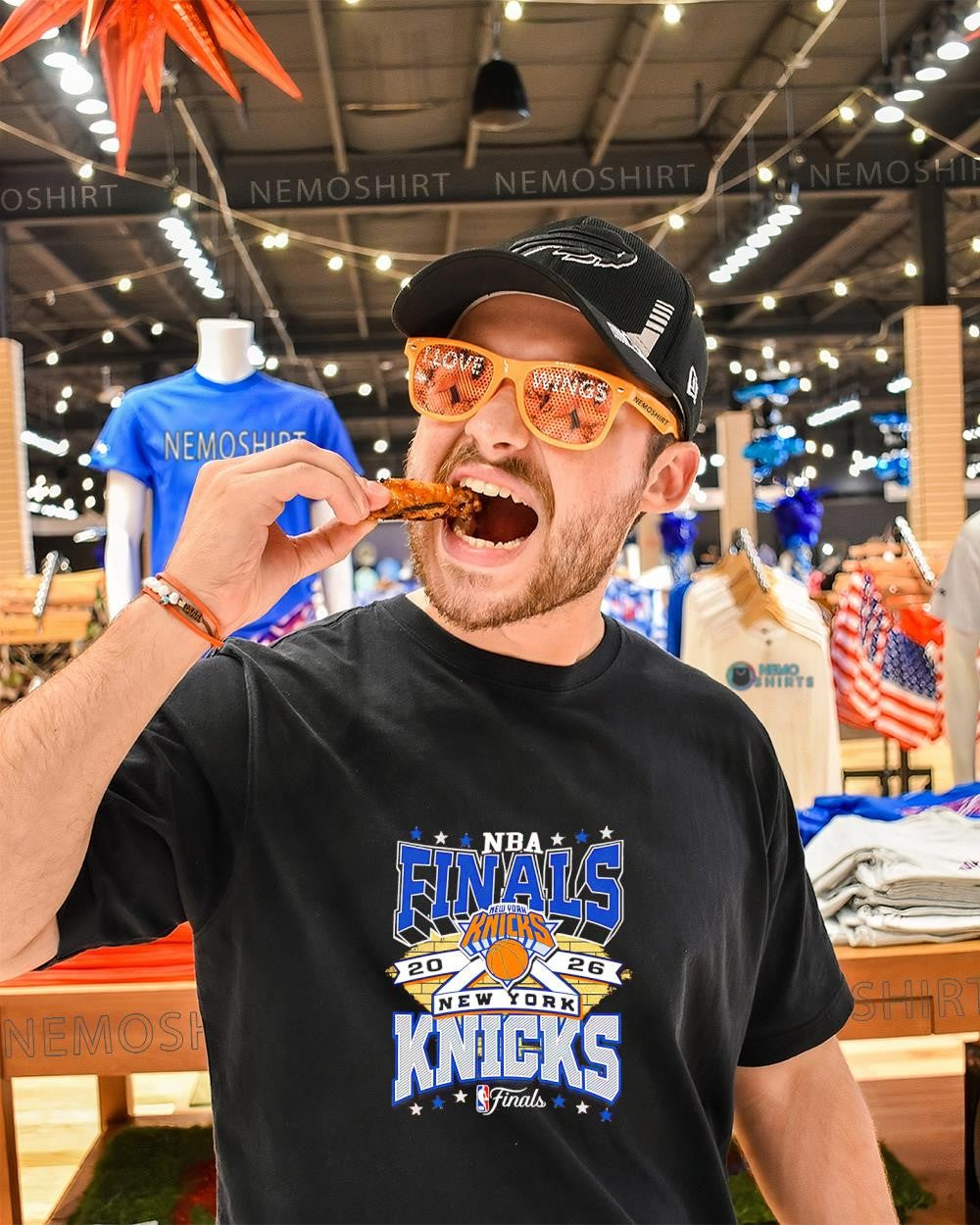 NBA Finals 2026 New York Knicks collage logo shirt