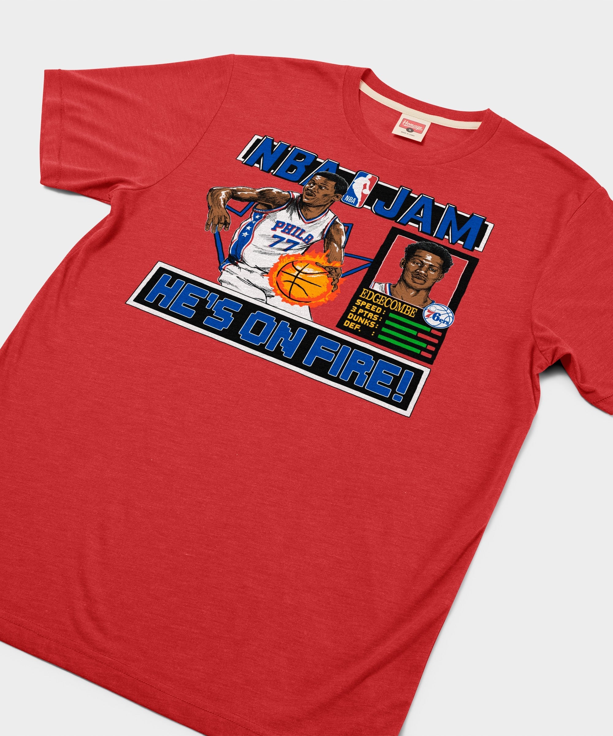 NBA Jam 76ers V.J. Edgecombe