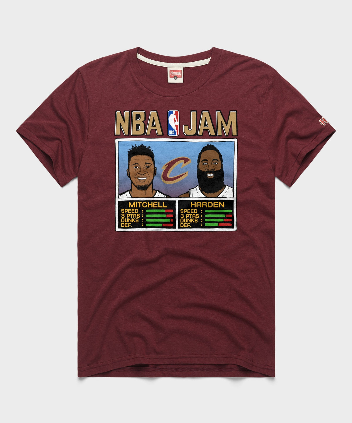 NBA Jam Cavs Mitchell And Harden