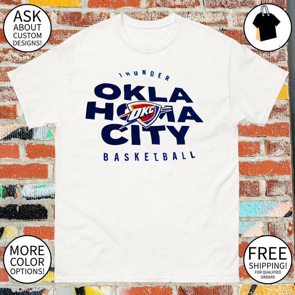NBA Oklahoma City Thunder Basketball logo 2026 shirt