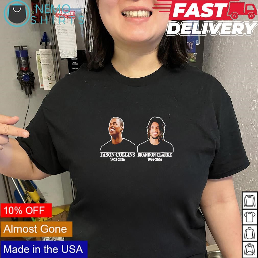 NBA players Jason Collins and Brandon Clarke passed away in May 2026 shirt