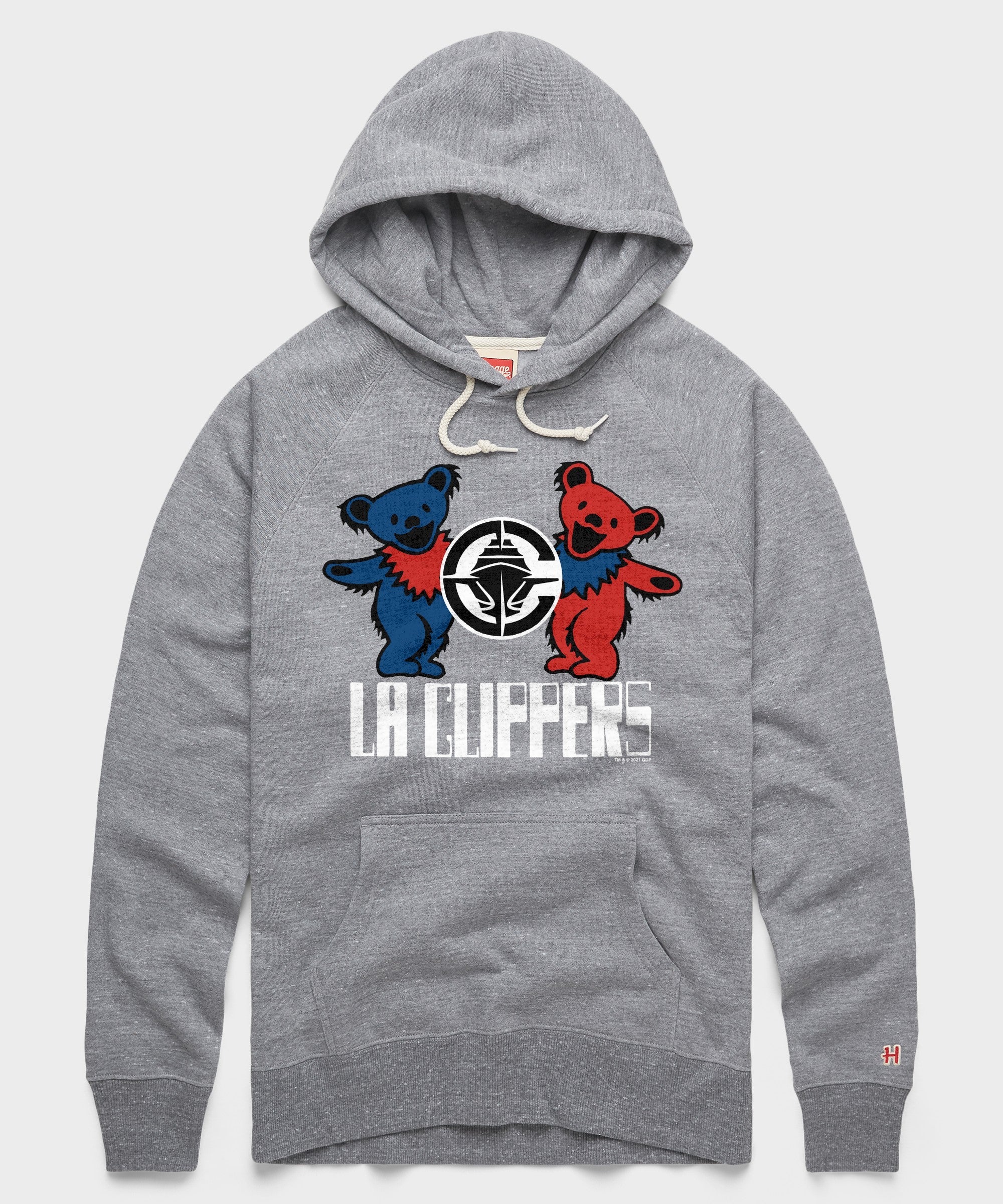 NBA x Grateful Dead x Clippers Hoodie