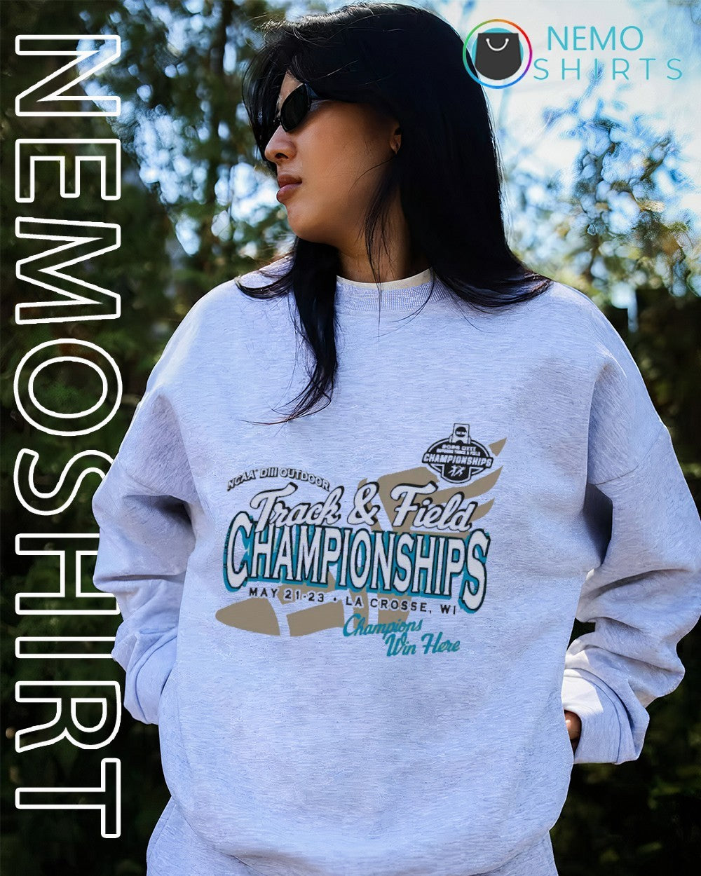 NCAA DIII outdoor Track and Field 2026 championship LA Crosse WI shirt