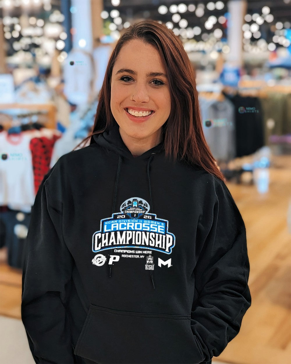 NCAA division II women’s championship 2026 Rochester NY 4 teams shirt