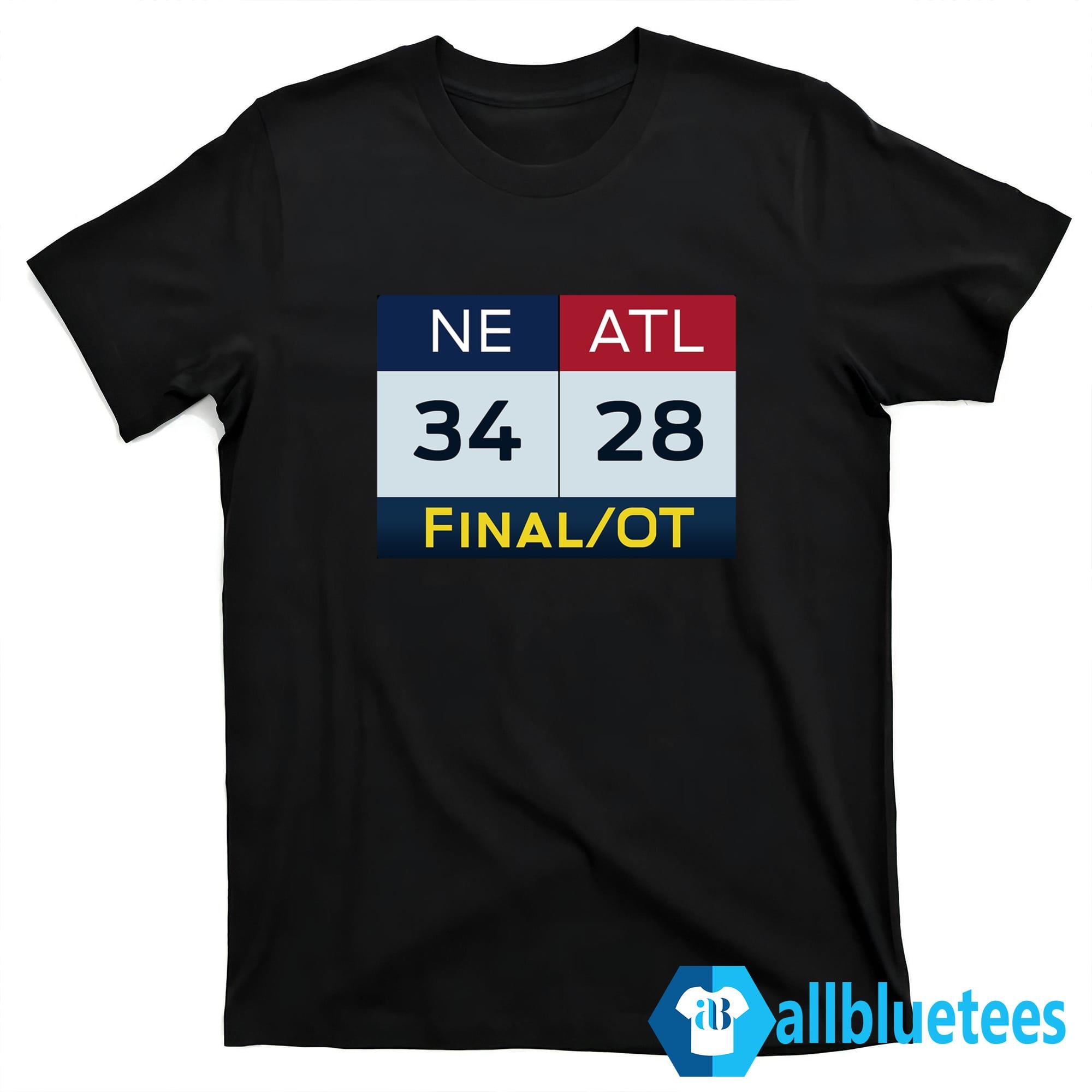 NE 34 ATL 28 Final Shirt