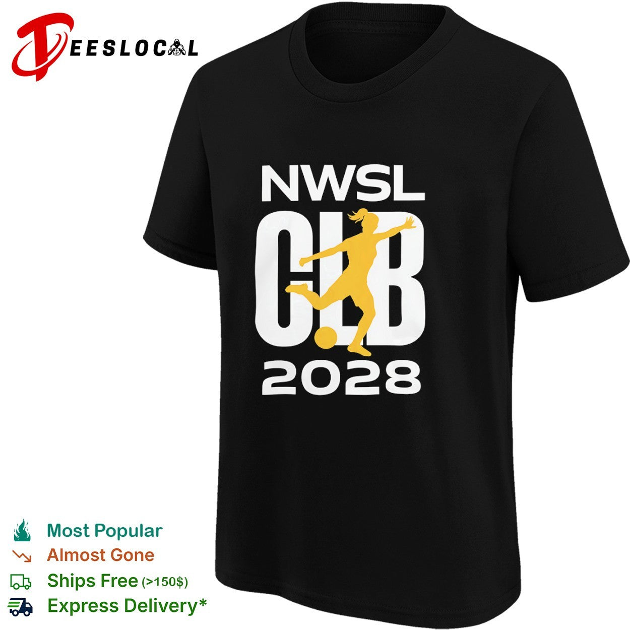 NWSL CLB 2028 soccer player National Women’s Soccer League shirt