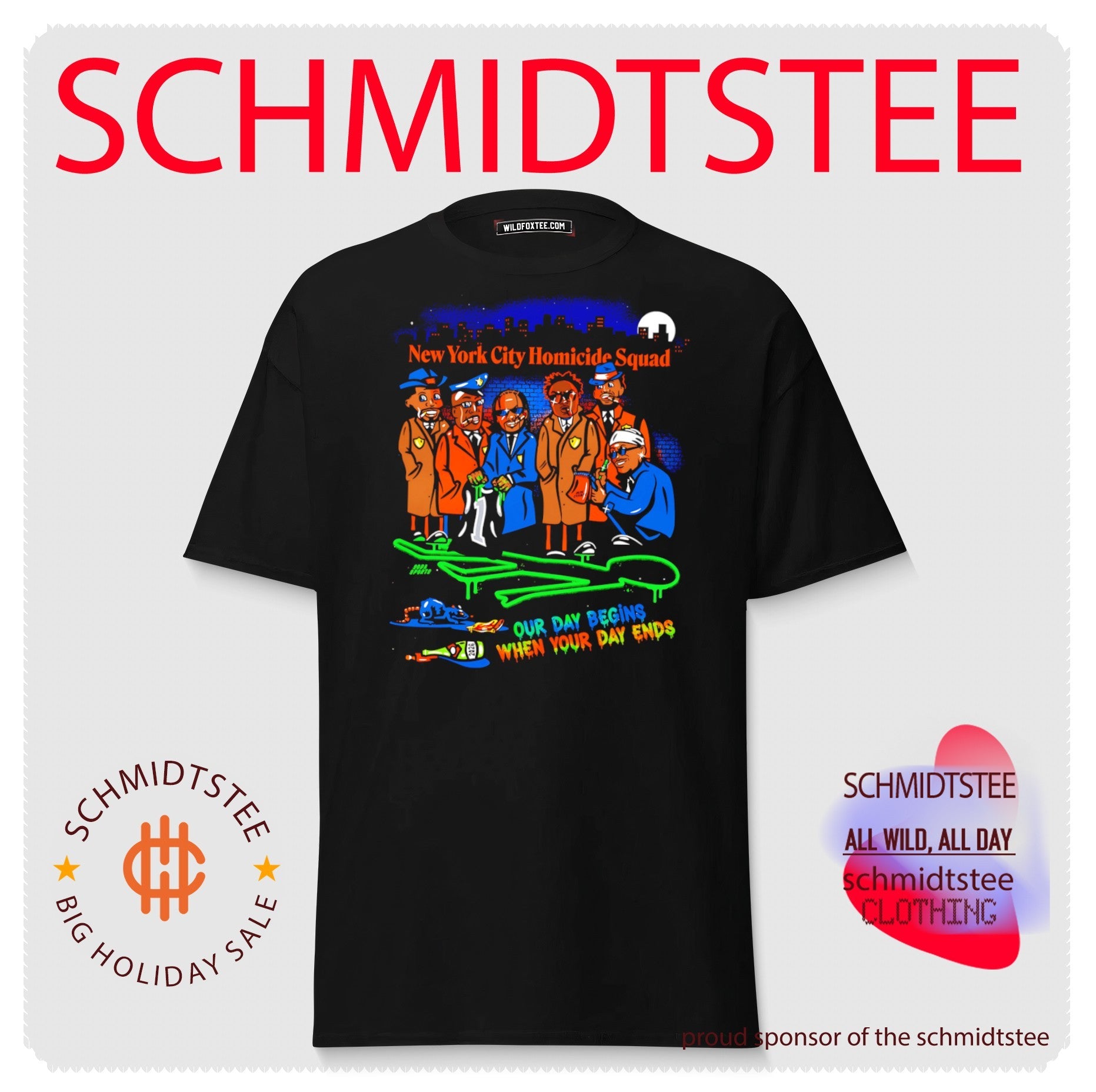 NY City Homicide Squad 2026 Champs Our Day Begins When Your Day Ends shirt