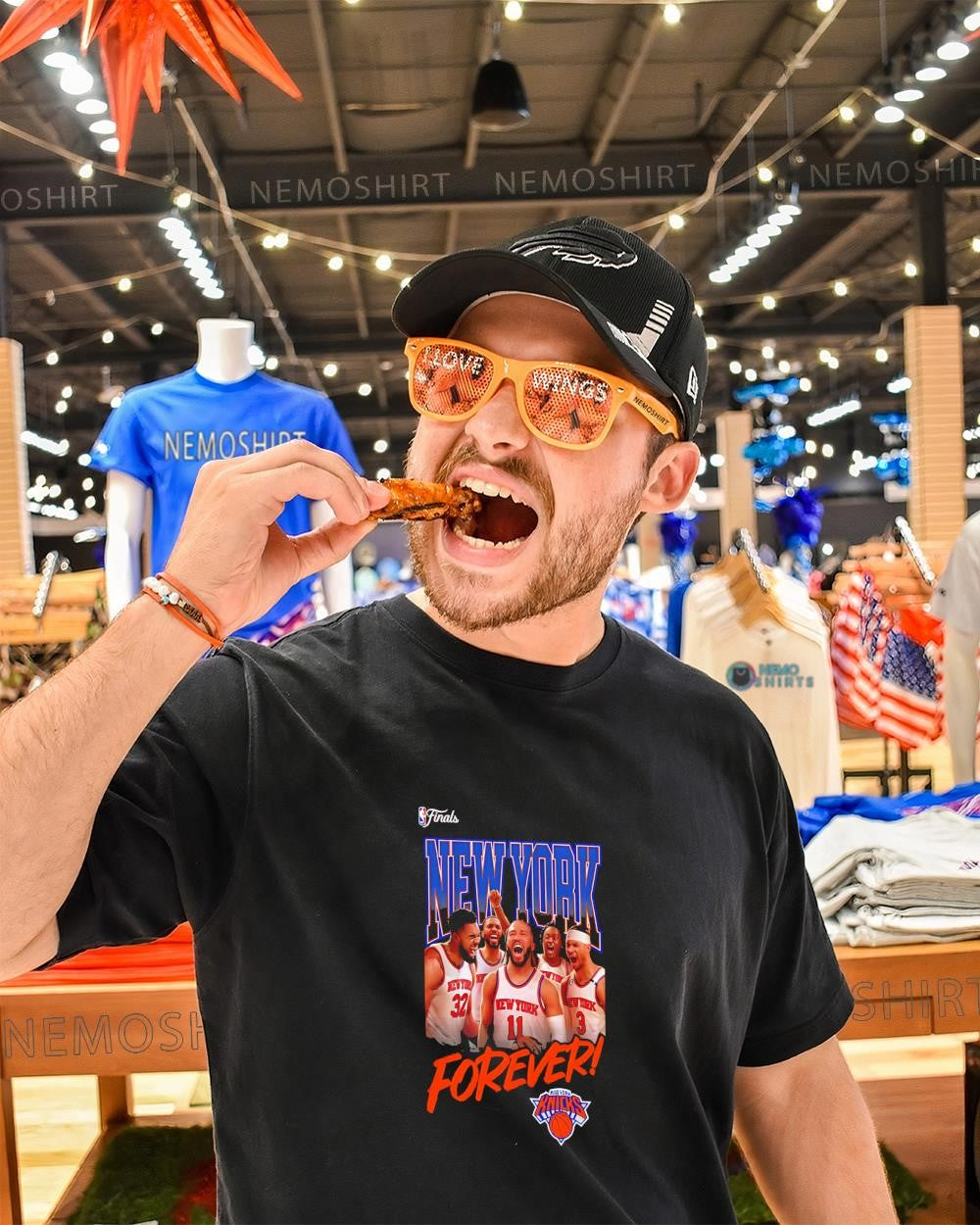 NY Forever New York Knicks logo shirt