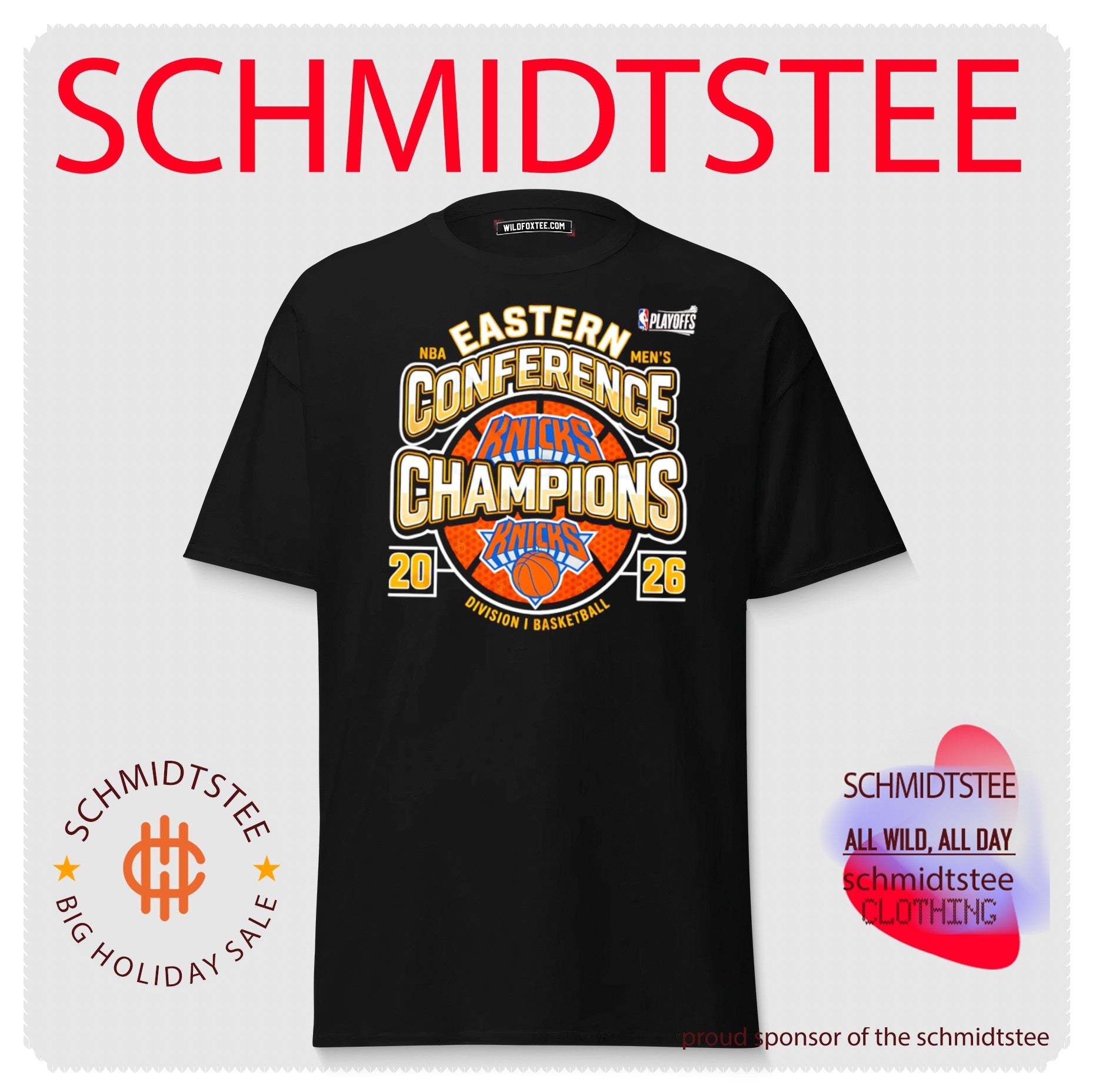 NY Knicks Dividion I Basketball Eastern Conference Champions 2026 shirt