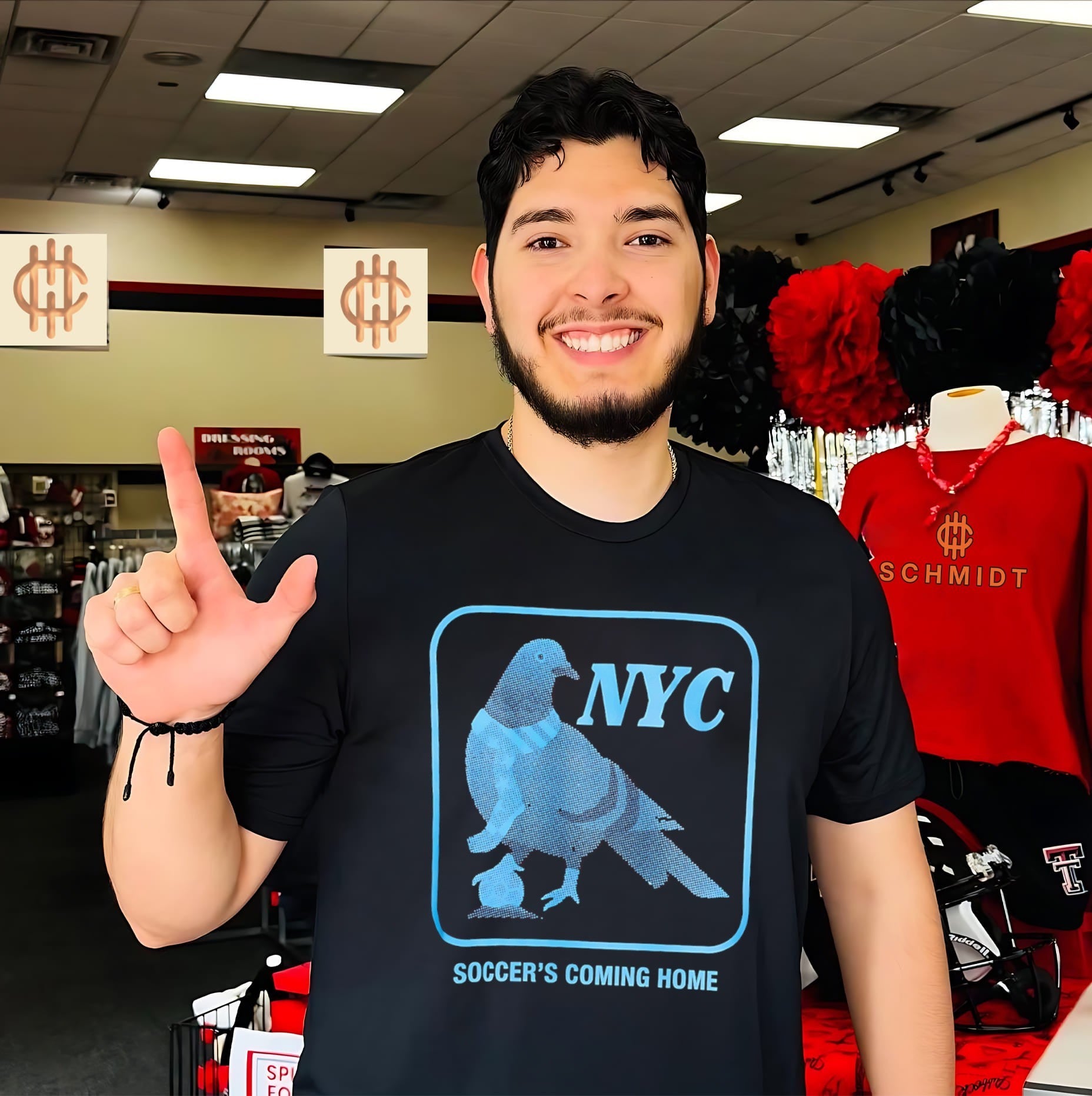 NYC Soccer’s Coming Home Pigeon Road Trip shirt