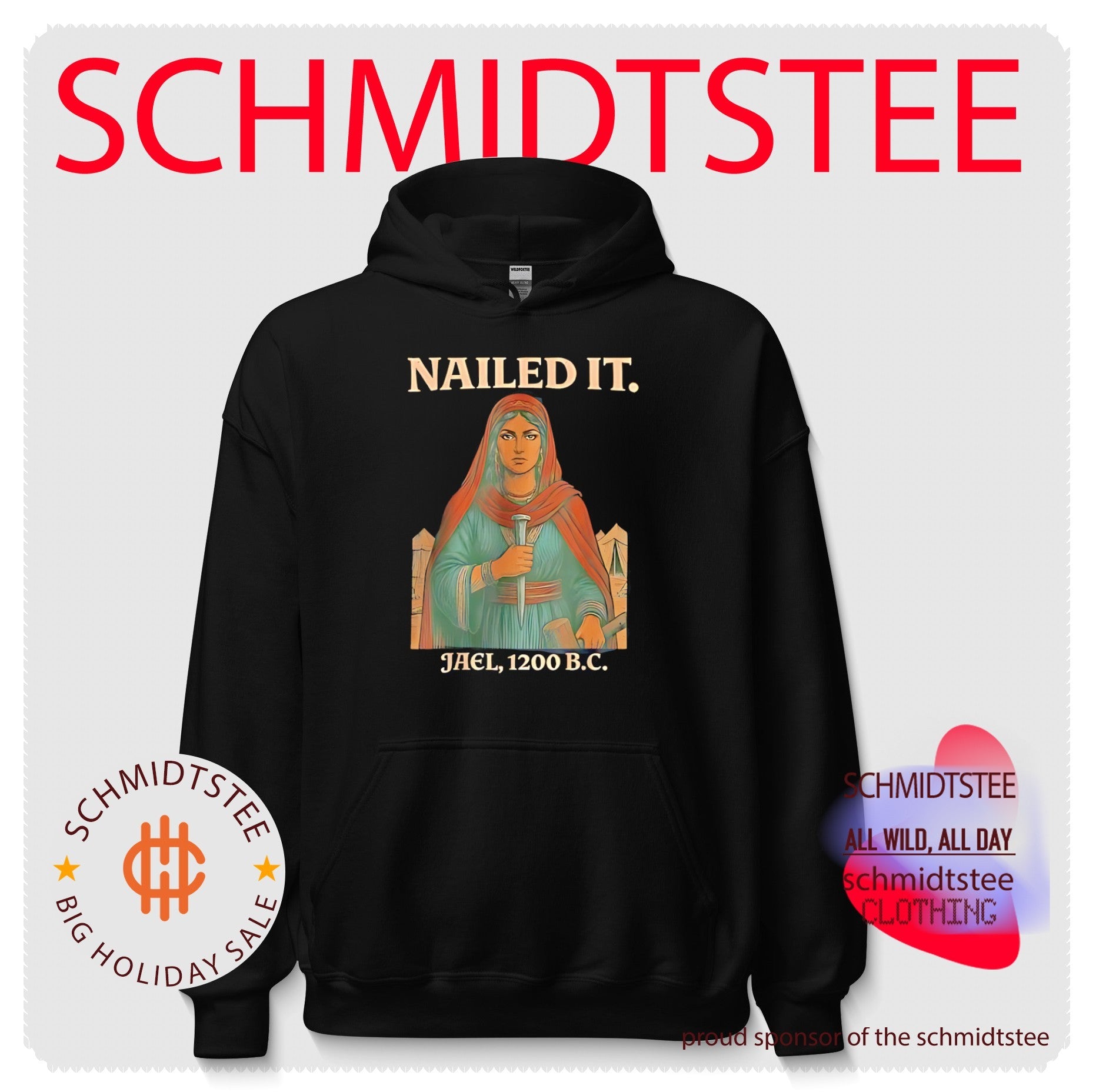 Nailed It Jael 1200 BC Biblical History shirt