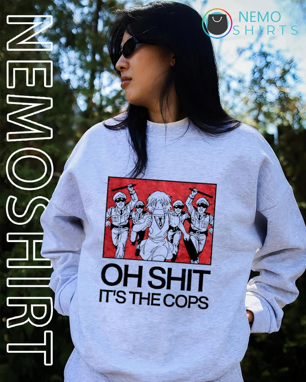 Naoki Urasawa Japanese manga oh shit it’s the Cops shirt