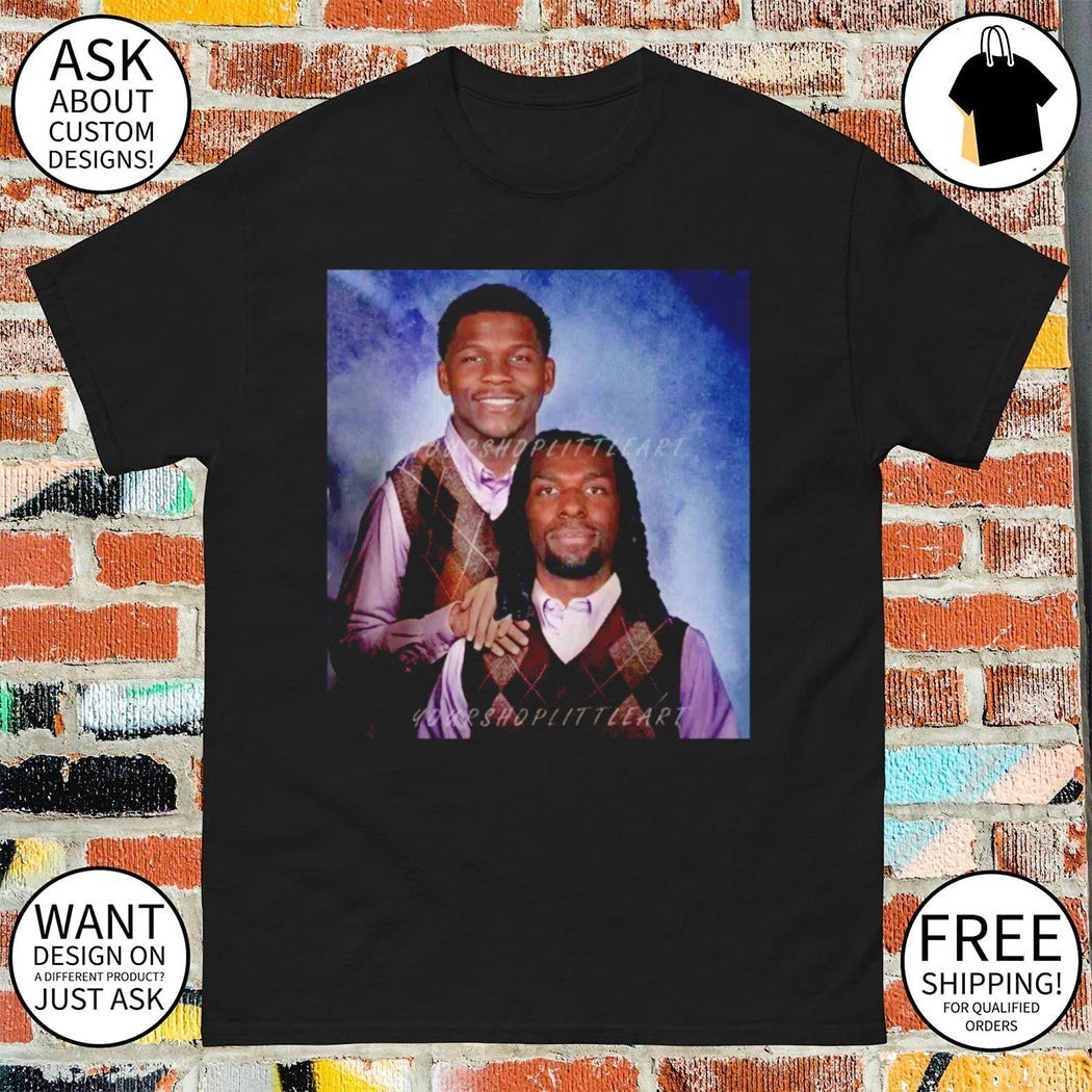 Naz Reid Anthony Edwards Basketball Step Bros Minnesota Timberwolves shirt