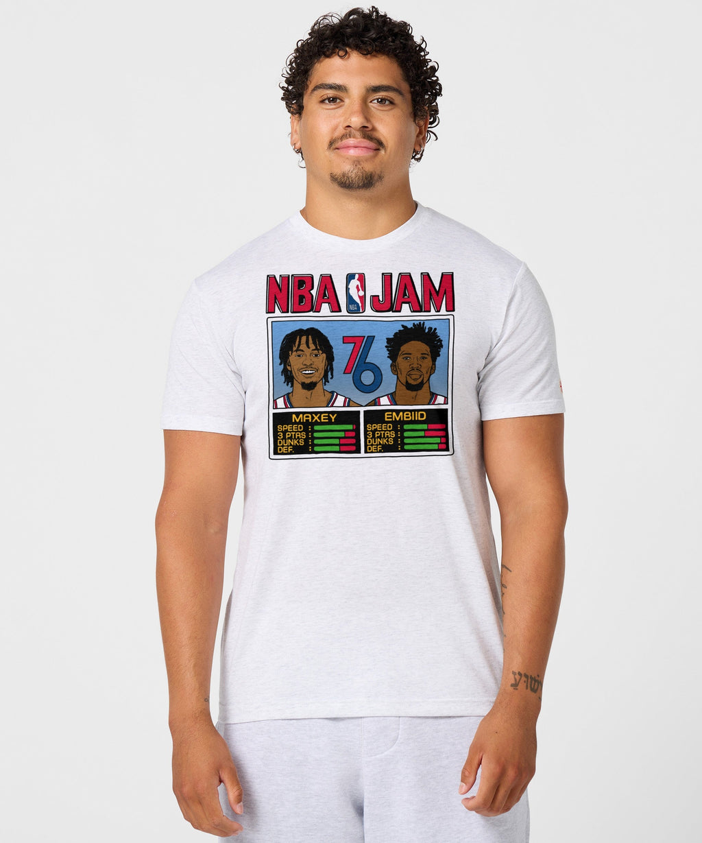 NBA Jam 76ers City Maxey And Embiid