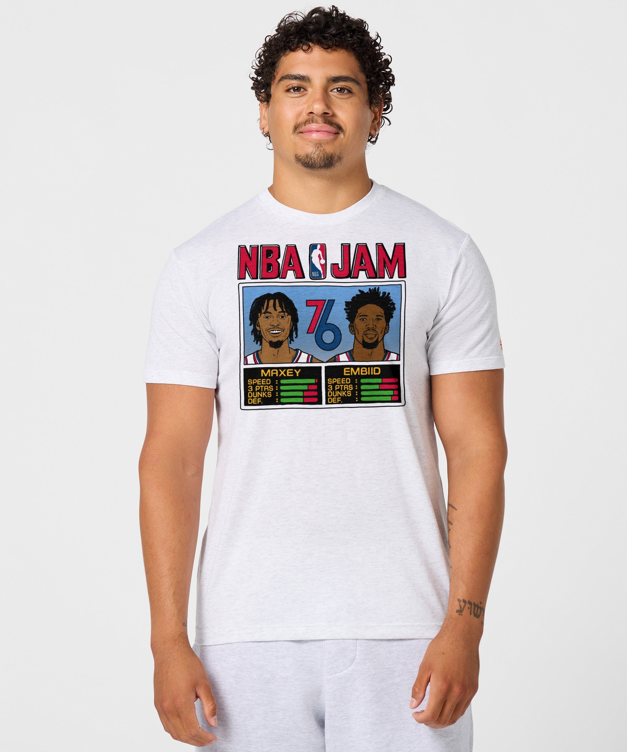 NBA Jam 76ers City Maxey And Embiid