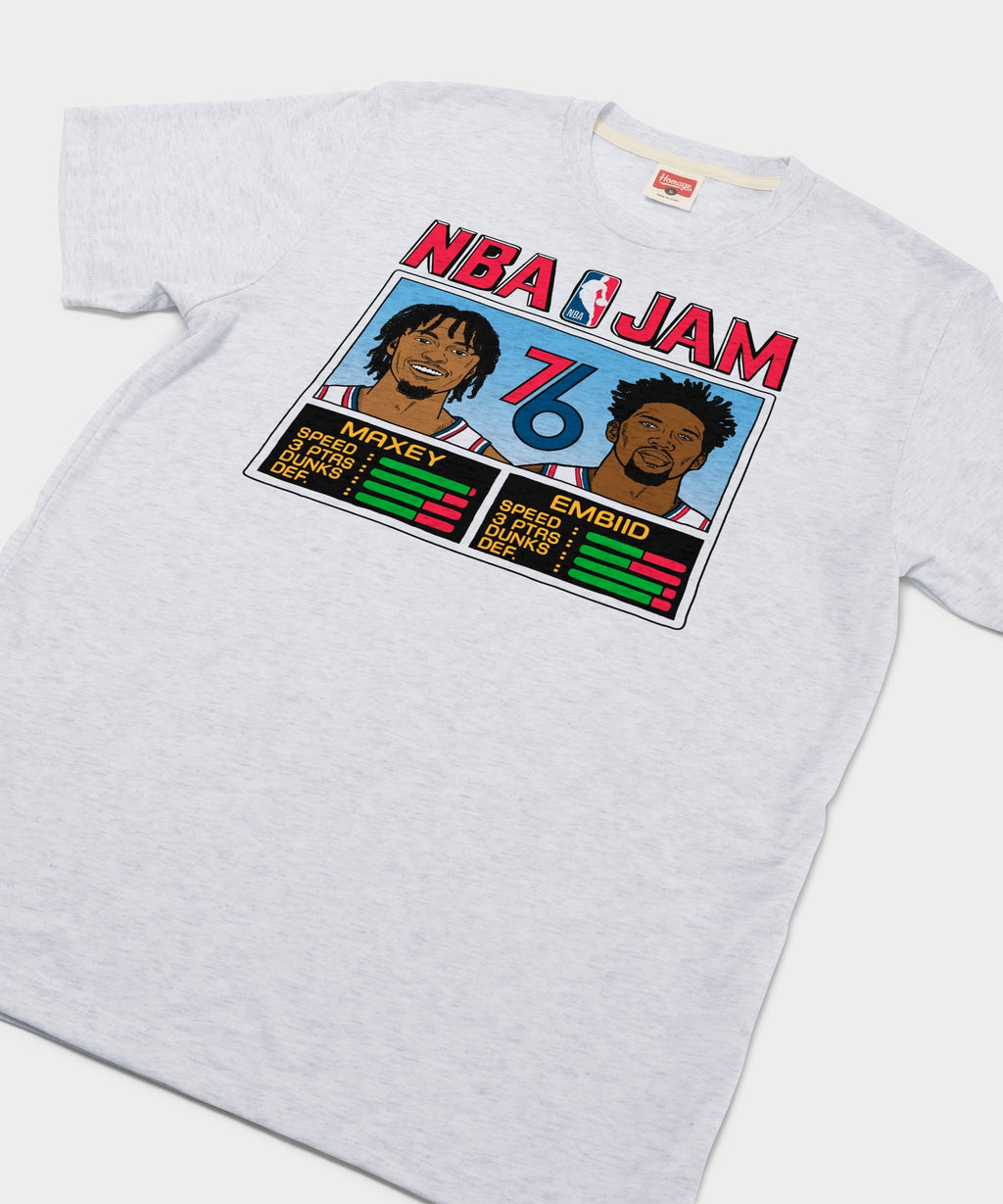 NBA Jam 76ers City Maxey And Embiid